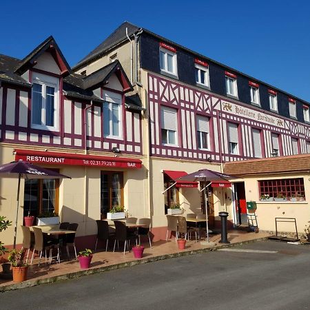 Hotellerie Normande Dozule Bagian luar foto
